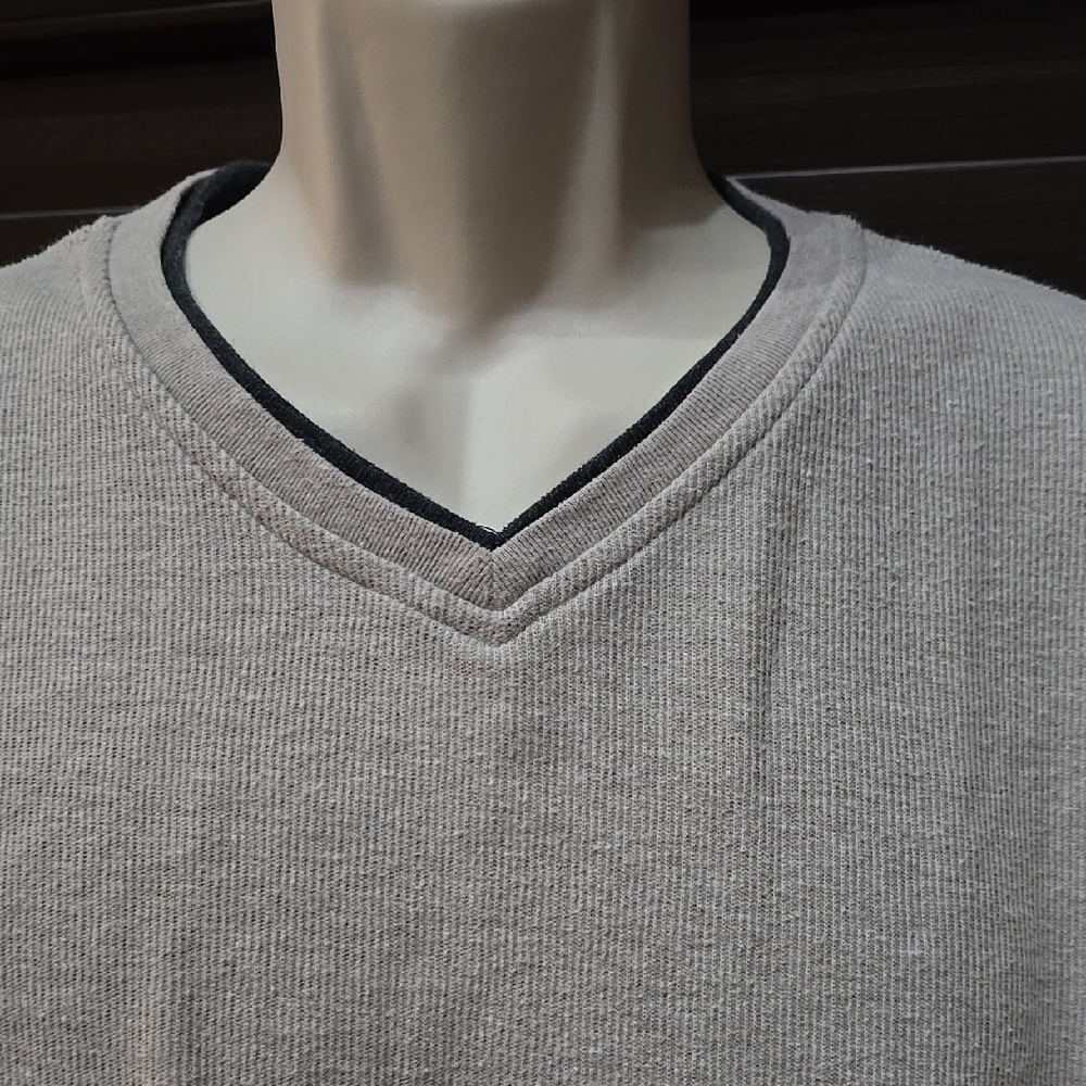Tan V-Neck Sweater
